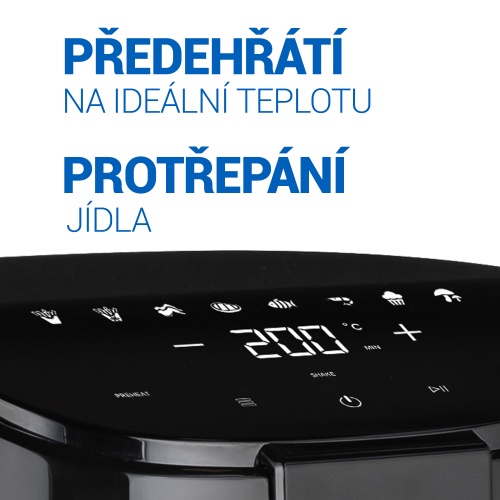Funkcia Predhriatie a Pretrepanie jedla