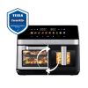TESLA AirCook DualZone Q787 XXL Deluxe - multifunkčná duálna digitálna teplovzdušná fritéza 2v1