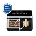 TESLA AirCook DualZone Q787 XXL Deluxe - multifunkčná duálna digitálna teplovzdušná fritéza 2v1