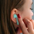TESLA Sound EB10 - bezdrôtové Bluetooth slúchadlá (Ice Blue)