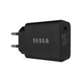 TESLA Power Charger T100 - rýchlonabíjačka 20 W PD 3.0/PPS (čierna farba)