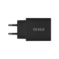 TESLA Power Charger T100 - rýchlonabíjačka 20 W PD 3.0/PPS (čierna farba)