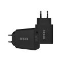 TESLA Power Charger T100 - rýchlonabíjačka 20 W PD 3.0/PPS (čierna farba)