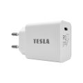 TESLA Power Charger T100 - rýchlonabíjačka 20 W PD 3.0/PPS (biela farba)