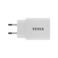 TESLA Power Charger T100 - rýchlonabíjačka 20 W PD 3.0/PPS (biela farba)