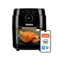 TESLA AirCook & Grill QG800 WiFi - multifunkčná digitálna teplovzdušná fritéza s grilom, použitá