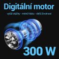 TESLA PureStar E70 Aqua Pro - flexibilný bezdrôtový tyčový vysávač 3v1, rozbalený