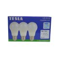 TESLA BL270940-3PACK - LED bulb žiarovky E27, 9W, 1055 lm, 4000K, denná biela, 3 ks v balení