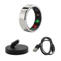 TESLA Ring G55 - inteligentný prsteň (veľkosť 10 - strieborný), rozbalený