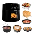 TESLA AirCook Q45 Pro - multifunkčná digitálna teplovzdušná fritéza