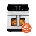 TESLA AirCook DualHeat QD65 XXL - multifunkčná duálna digitálna teplovzdušná fritéza