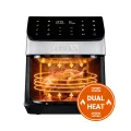 TESLA AirCook DualHeat QD65 XXL - multifunkčná duálna digitálna teplovzdušná fritéza