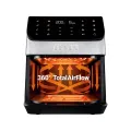 TESLA AirCook DualHeat QD65 XXL - multifunkčná duálna digitálna teplovzdušná fritéza