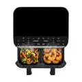 TESLA AirCook DualHeat QD464 XXL - multifunkčná duálna digitálna teplovzdušná fritéza