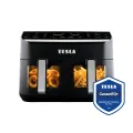 TESLA AirCook DualHeat QD464 XXL - multifunkčná duálna digitálna teplovzdušná fritéza