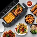 TESLA AirCook DualHeat QD575 XXL - multifunkčná duálna digitálna teplovzdušná fritéza