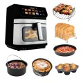 TESLA AirCook DualHeat QD73 XXL - multifunkčná digitálna teplovzdušná fritéza