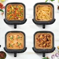 TESLA AirCook DualHeat QD73 XXL - multifunkčná digitálna teplovzdušná fritéza