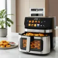 TESLA AirCook DualHeat QD73 XXL - multifunkčná digitálna teplovzdušná fritéza