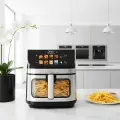 TESLA AirCook DualHeat QD73 XXL - multifunkčná digitálna teplovzdušná fritéza