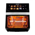TESLA AirCook DualHeat QD73 XXL - multifunkčná digitálna teplovzdušná fritéza
