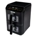 TESLA AirCook DualZone Q670 XXL - multifunkčná duálna digitálna teplovzdušná fritéza