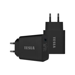 TESLA Power Charger T100 - rýchlonabíjačka 20 W PD 3.0/PPS (čierna farba)