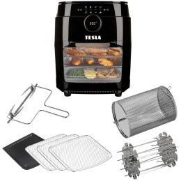 TESLA AirCook & Grill QG800 WiFi - multifunkčná digitálna teplovzdušná fritéza s grilom, použitá