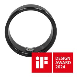 TESLA Ring G55 - inteligentný prsteň (veľkosť 7 - čierny), rozbalený