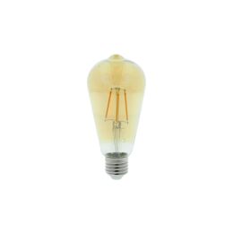TESLA CB274224-1 - LED cone bulb vintage žiarovka E27, 4,2W, 380 lm, 2400K, teplá biela, zlatá