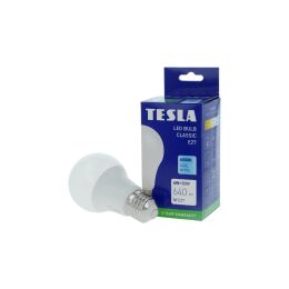 TESLA BL270665-1 - LED bulb žiarovka E27, 6W, 640 lm, 6500K, studená biela