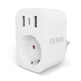 TESLA Smart Plug SP300 3 USB - inteligentná zásuvka s USB portmi