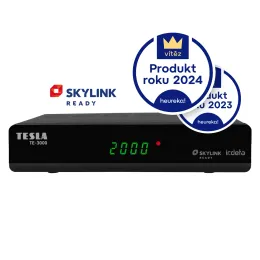 TESLA TE-3000 - satelitný prijímač Irdeto Skylink READY
