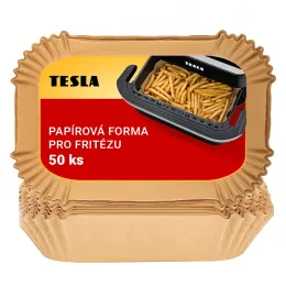 TESLA AirCook QB2075 - papierová forma do teplovzdušnej fritézy 32 x 22 cm (50 ks)