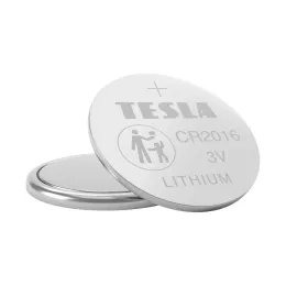 TESLA CR2016 - lítiová gombíková batéria 3V, 5ks
