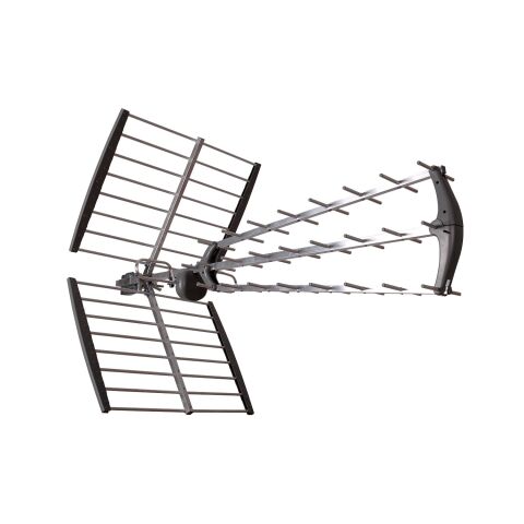 TESLA TE-346 - vonkajšia anténa pre DVB-T2 signál, 470-790 MHz, 17 dBi