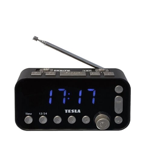 TESLA Sound RB110 - DAB+ rádiobudík, zánovný