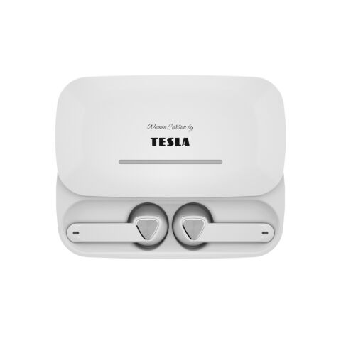 TESLA Sound EB20 - bezdrôtové Bluetooth slúchadlá (Luxury White)