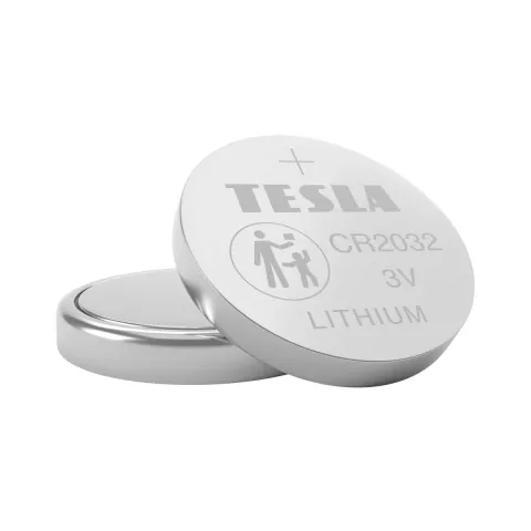 TESLA CR2032 - lítiová gombíková batéria 3V, 5ks