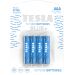 TESLA BLUE+ AAA - batérie LR03, jednorazové, 4 ks