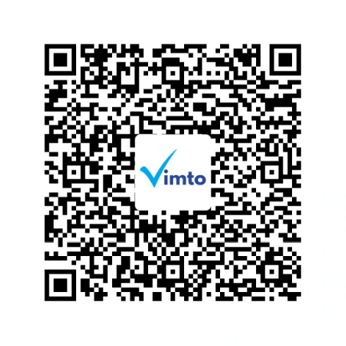 Stáhněte si aplikaci Vimto a poté naskenujte tento QR kód, tím si přidáte své zařízení do aplikace.