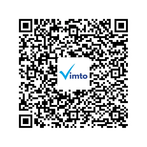Stáhněte si aplikaci Vimto a poté naskenujte tento QR kód, tím si přidáte své zařízení do aplikace.
