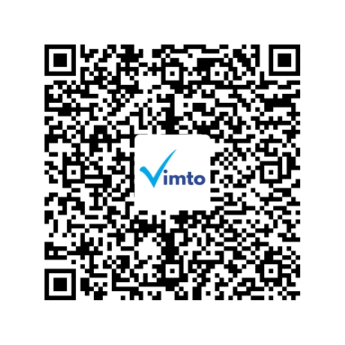 Stáhněte si aplikaci Vimto a poté naskenujte tento QR kód, tím si přidáte své zařízení do aplikace.