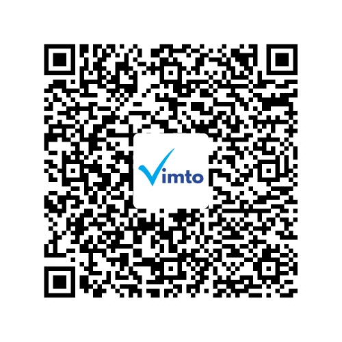 Stáhněte si aplikaci Vimto a poté naskenujte tento QR kód, tím si přidáte své zařízení do aplikace.