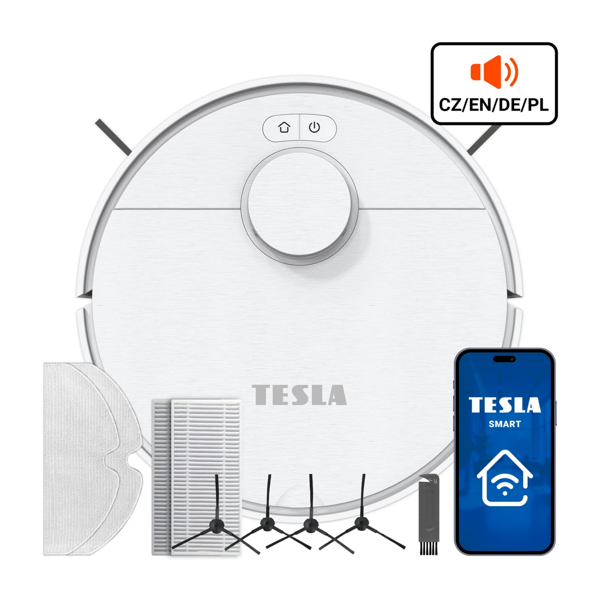 TESLA RoboStar iQ550 - laserový robotický vysávač